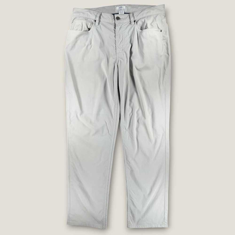 Southern Tide‎ Intercoastal Pants Men's 33x30 Gray Performance Stretch Golf